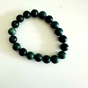 Green Beaded Bracelet